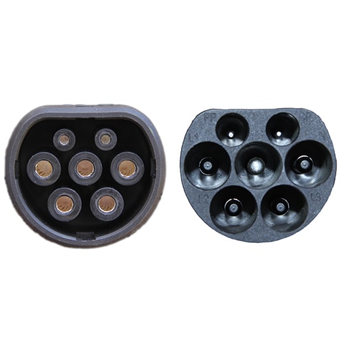 2-EVMOTIONS Delta Type2 -> Type2 8m (3x32A) EV töltő