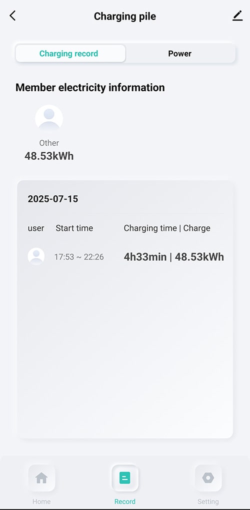 5-EVMOTIONS Delta Smart Wallbox Type2 11kw Wi-Fi EV töltő