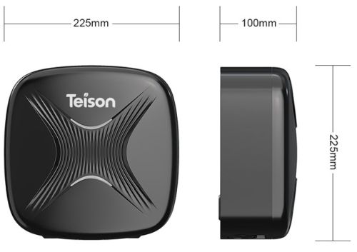 4-TEISON Smart Wallbox Type2 11kw Wi-Fi EV töltő